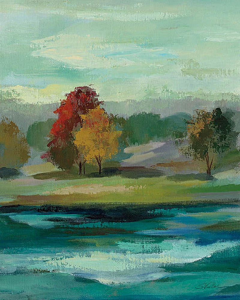 Malachite Lake II by Silvia Vassileva
