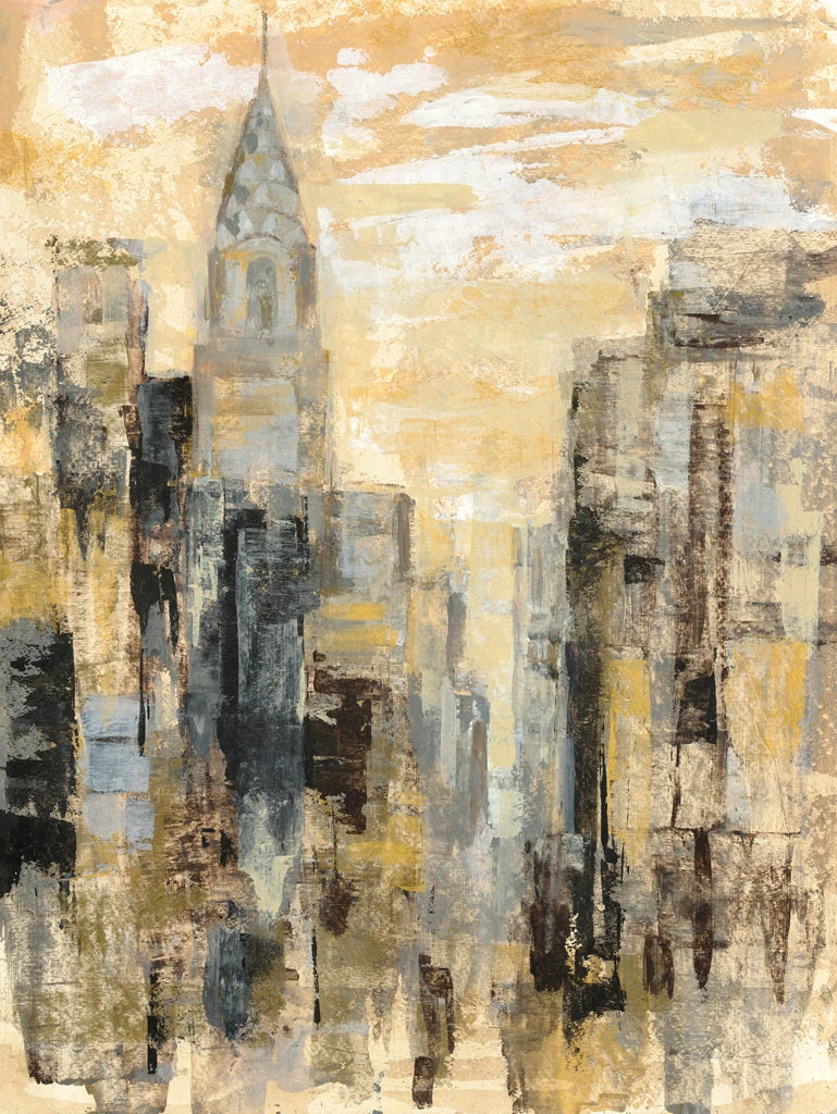 Manhattan Gray and Gold I by Silvia Vassileva