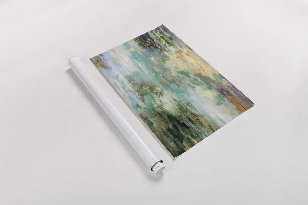Marsh by Silvia Vassileva. shown as a rolled paper print. Available as archival giclee rolled canvas, fine art paper, or poster print. SKU 83097i.