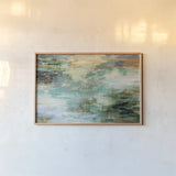 Marsh by Silvia Vassileva. shown as a paper print in a natural frame. Available as a archival giclee rolled canvas, fine art paper, or poster print. SKU 83097i.