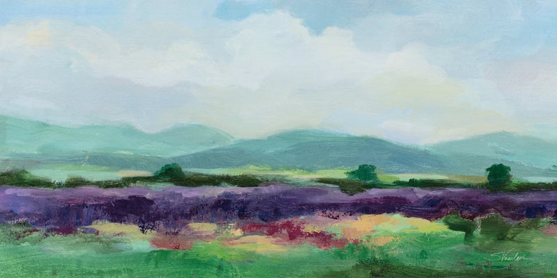 May Lavender Field I by Silvia Vassileva
