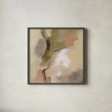 Meadow View I by Silvia Vassileva. Shown in a sleek black glass frame for a contemporary gallery look. Available as an archival giclee rolled canvas, fine art paper, or poster print. SKU 71191a.