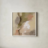 Meadow View I by Silvia Vassileva. Shown in a crisp white glass frame for a clean and minimalist style. Available as an archival giclee rolled canvas, fine art paper, or poster print. SKU 71191a.