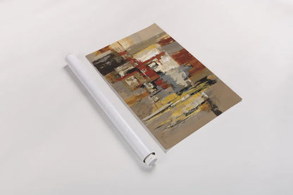 Melody for Guitar and Sax by Silvia Vassileva. shown as a rolled paper print. Available as archival giclee rolled canvas, fine art paper, or poster print. SKU 7954i.