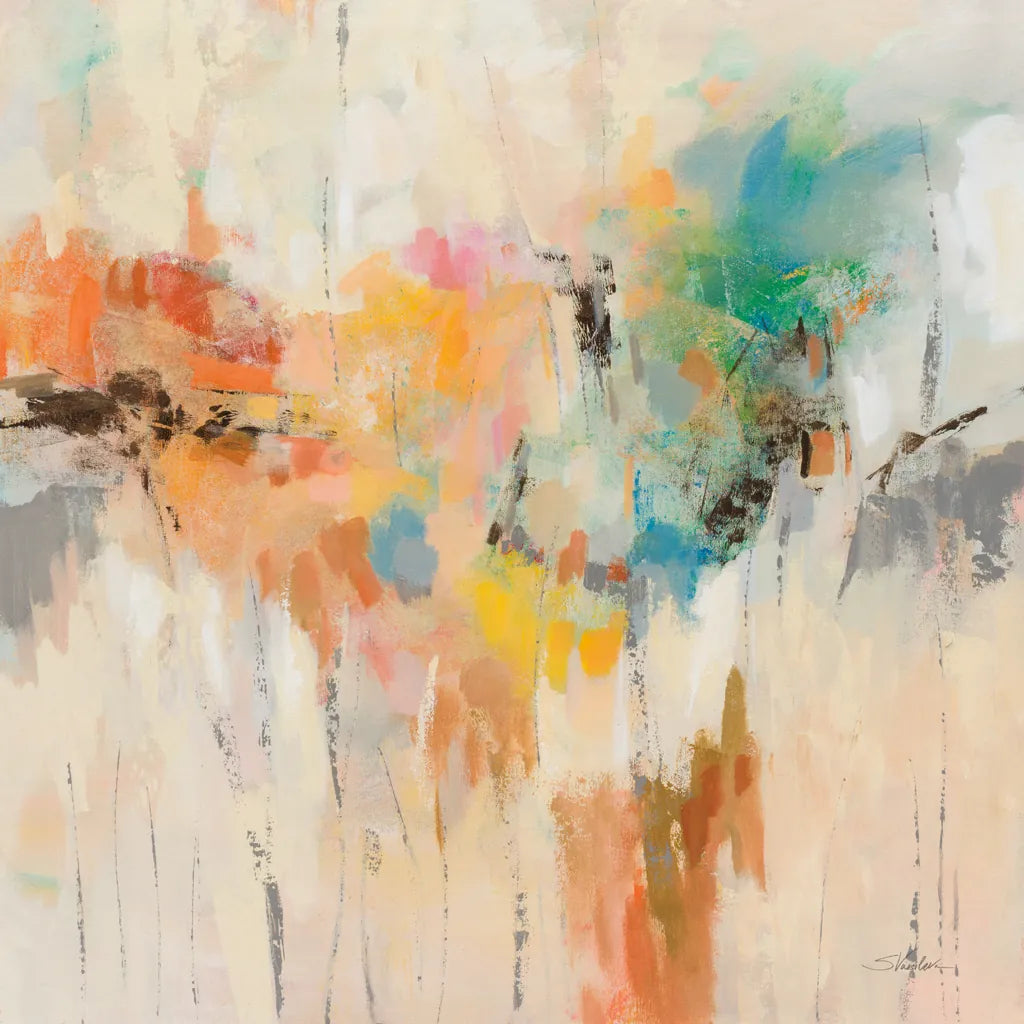 Merry Go Round by Silvia Vassileva. SKU 95128a. Archival Giclee Fine art print for wall decor.