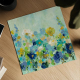 Midsummer Garden by Silvia Vassileva. Shown as a detailed flat fine art print, highlighting archival giclee quality. Available as an archival giclee rolled canvas, fine art paper, or poster print. SKU 36373a.