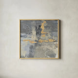 Missing You Crop by Silvia Vassileva. Shown in a natural wood glass frame for a timeless modern aesthetic. Available as an archival giclee rolled canvas, fine art paper, or poster print. SKU 32404a.