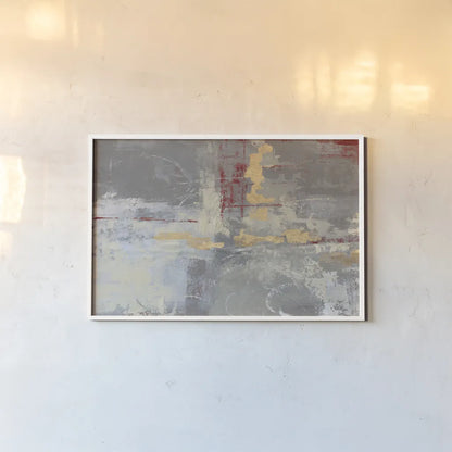 Missing You Red Crop by Silvia Vassileva. shown as a paper print in a white frame. Available as a archival giclee rolled canvas, fine art paper, or poster print. SKU 55987i.