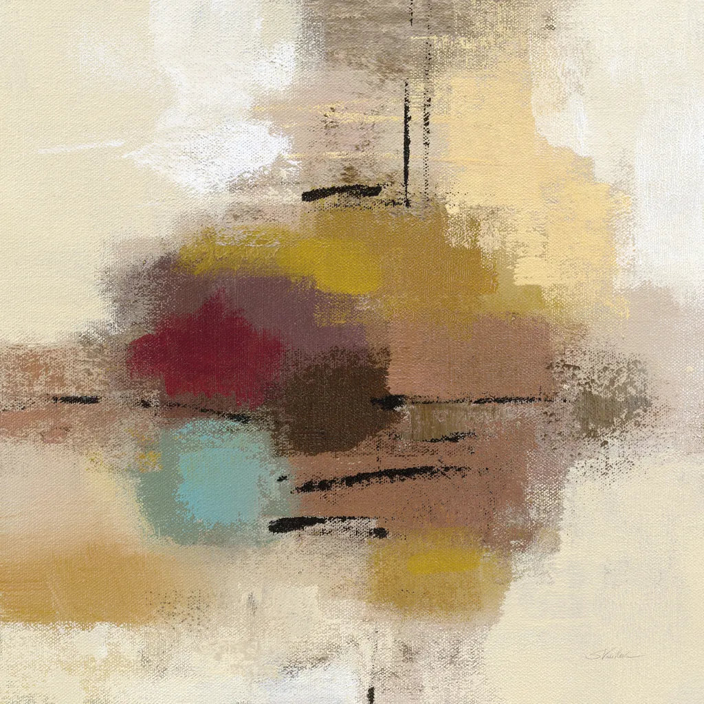 Morello Cherry Abstract I by Silvia Vassileva. SKU 63909a. Archival Giclee Fine art print for wall decor.