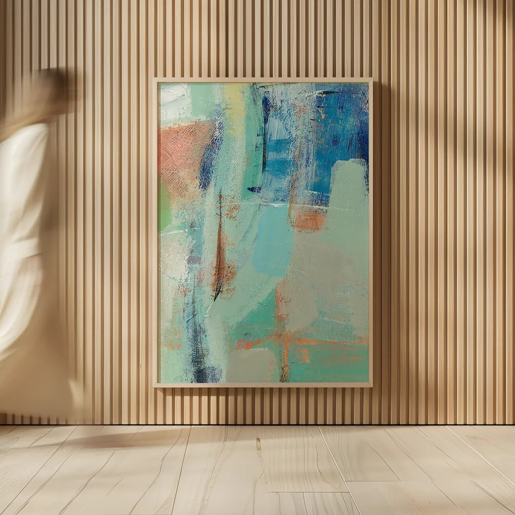 Morning Breeze IV by Silvia Vassileva. shown as over sized large wall art. Available as an archival giclee rolled canvas, fine art paper, or poster print. SKU 30671h.
