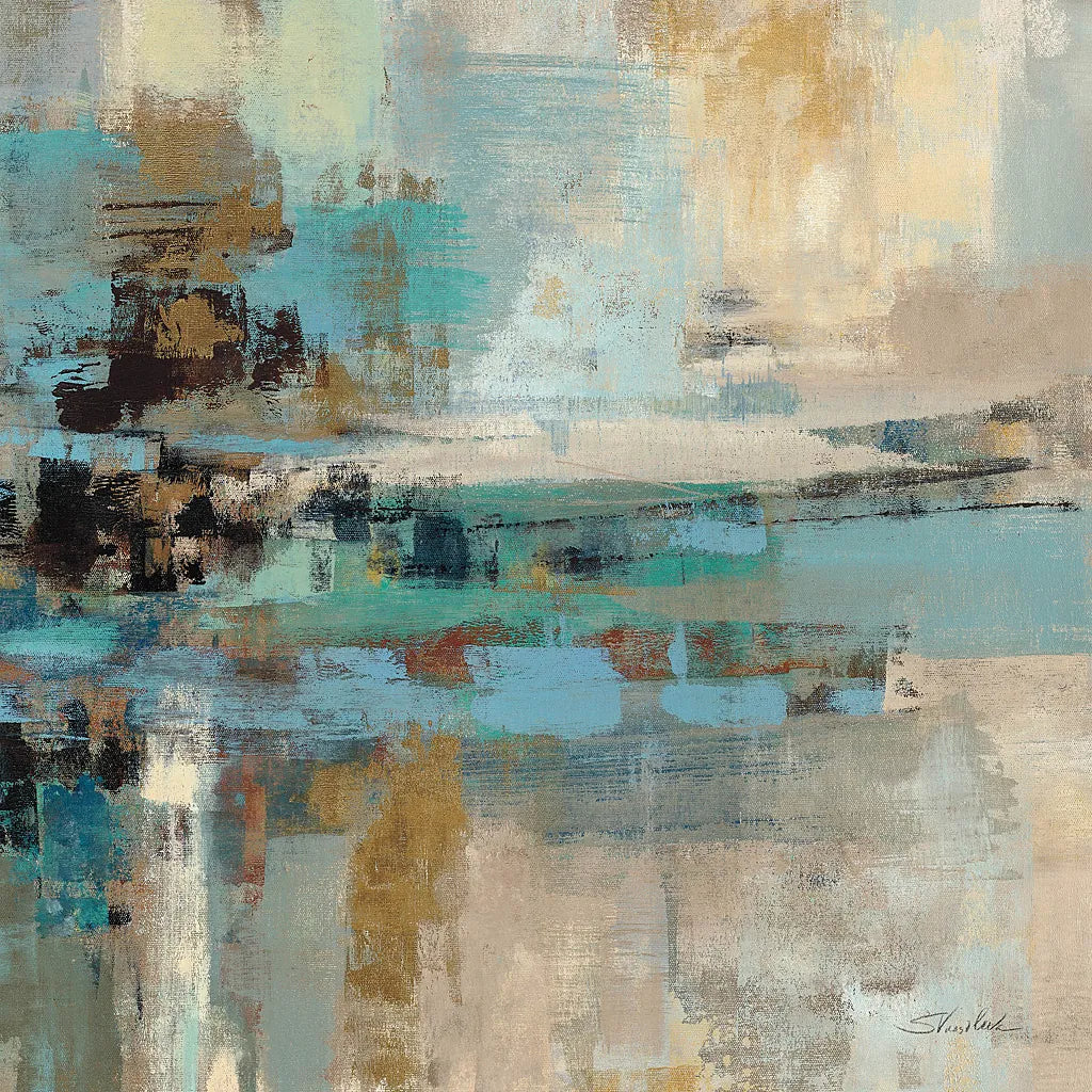 Morning Fjord Square II by Silvia Vassileva. SKU 26899a. Archival Giclee Fine art print for wall decor.