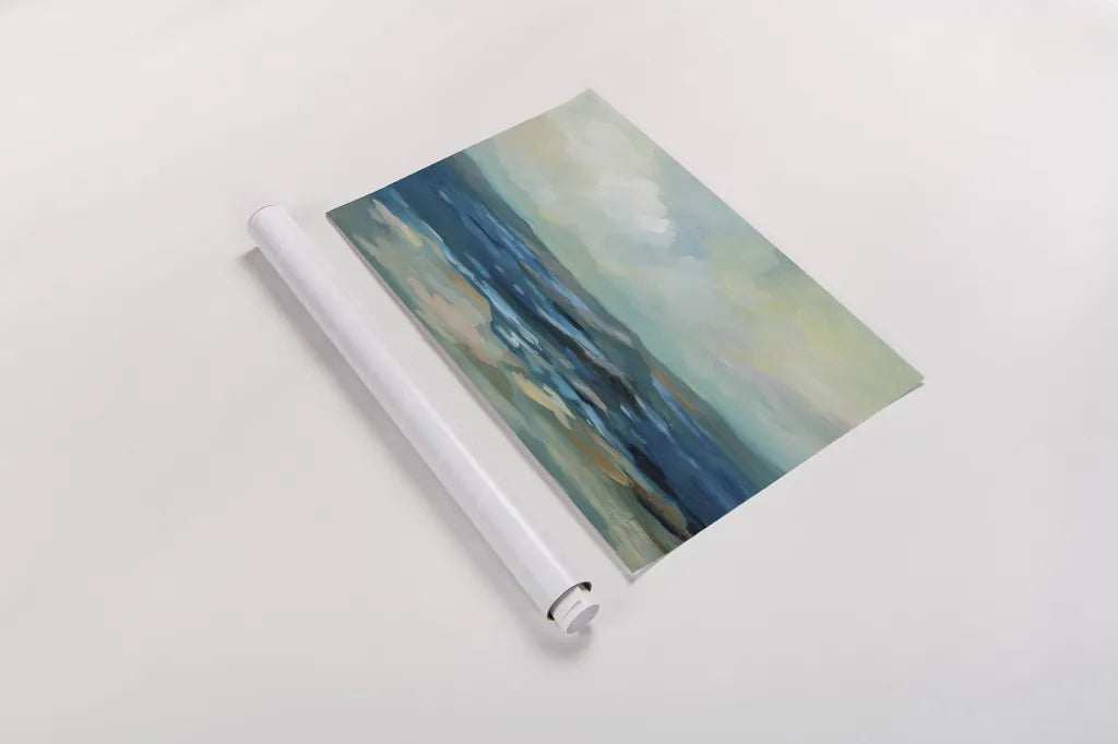 Morning Marine Layer by Silvia Vassileva. shown as a rolled paper print. Available as archival giclee rolled canvas, fine art paper, or poster print. SKU 79887i.