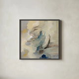 Morning Sail by Silvia Vassileva. Shown in a sleek black glass frame for a contemporary gallery look. Available as an archival giclee rolled canvas, fine art paper, or poster print. SKU 71193a.