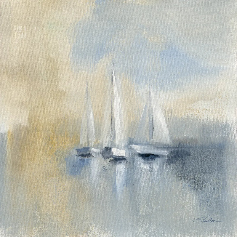 Morning Sail I by Silvia Vassileva. SKU 33963a. Archival Giclee Fine art print for wall decor.