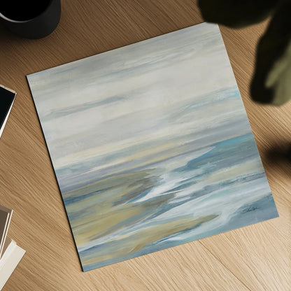 Morning Sea Light by Silvia Vassileva. Shown as a detailed flat fine art print, highlighting archival giclee quality. Available as an archival giclee rolled canvas, fine art paper, or poster print. SKU 68339a.