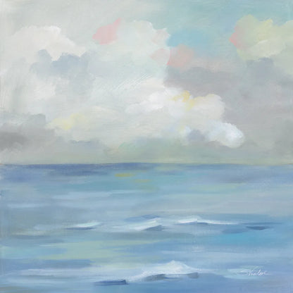 Morning Seaside Clouds by Silvia Vassileva. SKU 71289a. Archival Giclee Fine art print for wall decor.