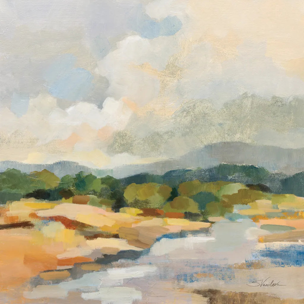 Mountain Creek by Silvia Vassileva. SKU 84999a. Archival Giclee Fine art print for wall decor.