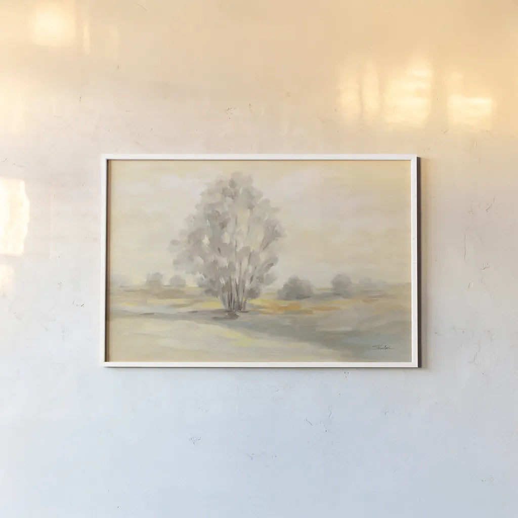Muted Light by Silvia Vassileva. shown as a paper print in a white frame. Available as a archival giclee rolled canvas, fine art paper, or poster print. SKU 77100i.