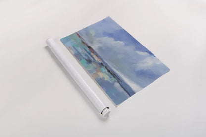 Nantucket Light by Silvia Vassileva. shown as a rolled paper print. Available as archival giclee rolled canvas, fine art paper, or poster print. SKU 95129i.