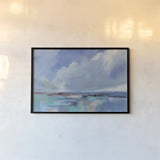 Nantucket Light by Silvia Vassileva. shown as a paper print in a black flame. Available as a archival giclee rolled canvas, fine art paper, or poster print. SKU 95129i.