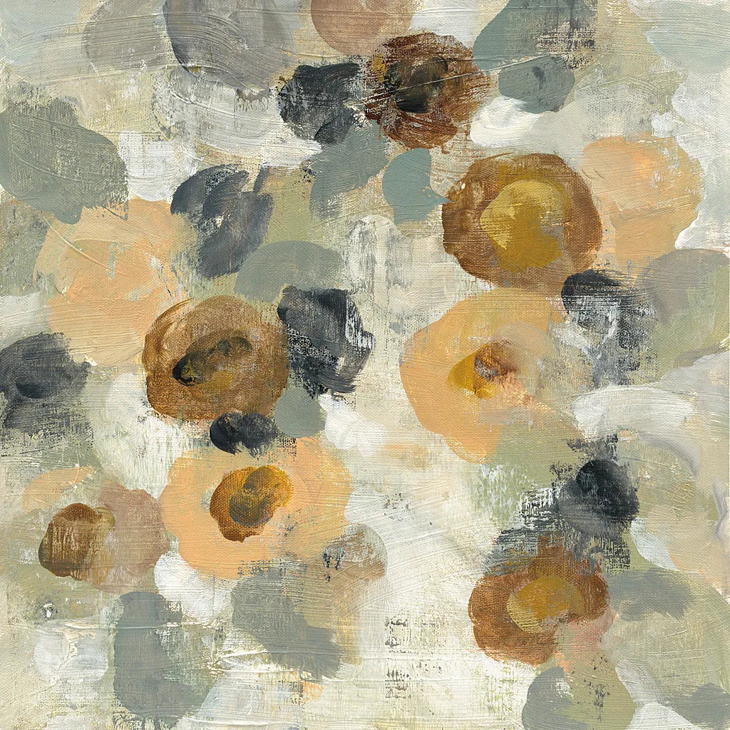 Neutral Floral III by Silvia Vassileva. SKU 27132a. Archival Giclee Fine art print for wall decor.