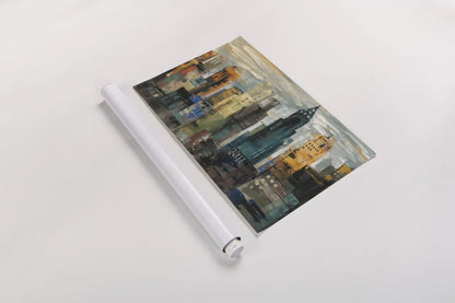 New York Moment v2 by Silvia Vassileva. shown as a rolled paper print. Available as archival giclee rolled canvas, fine art paper, or poster print. SKU 99883i.