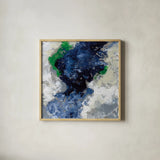 Northern Coast IV by Silvia Vassileva. Shown in a natural wood glass frame for a timeless modern aesthetic. Available as an archival giclee rolled canvas, fine art paper, or poster print. SKU 61063a.