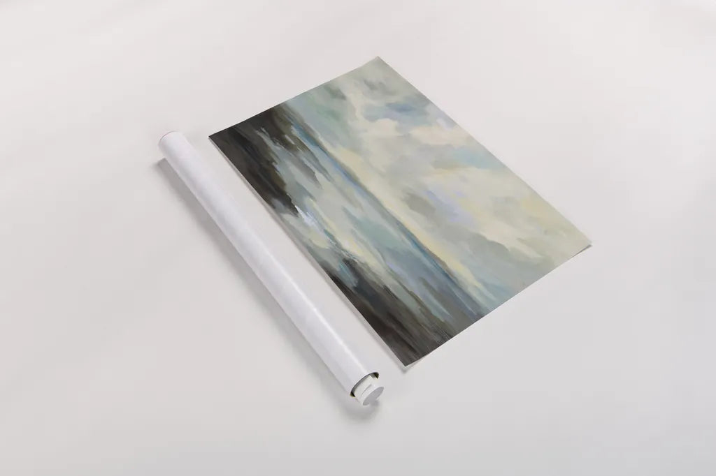 Northern Lagoon by Silvia Vassileva. shown as a rolled paper print. Available as archival giclee rolled canvas, fine art paper, or poster print. SKU 61070i.