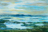 Northern Lake Green by Silvia Vassileva. SKU 28967i. Archival Giclee Fine art print for wall decor.