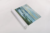 Northern Lake Green by Silvia Vassileva. shown as a rolled paper print. Available as archival giclee rolled canvas, fine art paper, or poster print. SKU 28967i.