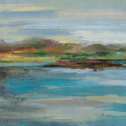 Northern Shore Square I by Silvia Vassileva. SKU 13166a. Archival Giclee Fine art print for wall decor.