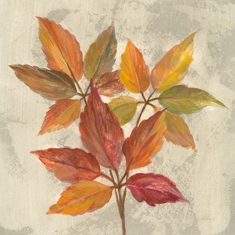 November Leaves I by Silvia Vassileva. SKU 48843a. Archival Giclee Fine art print for wall decor.