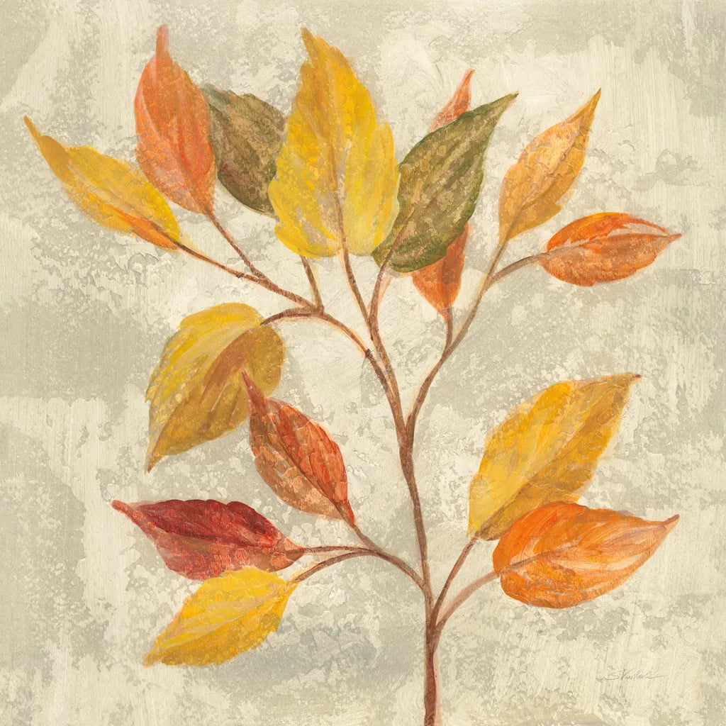 November Leaves II by Silvia Vassileva. SKU 48844a. Archival Giclee Fine art print for wall decor.