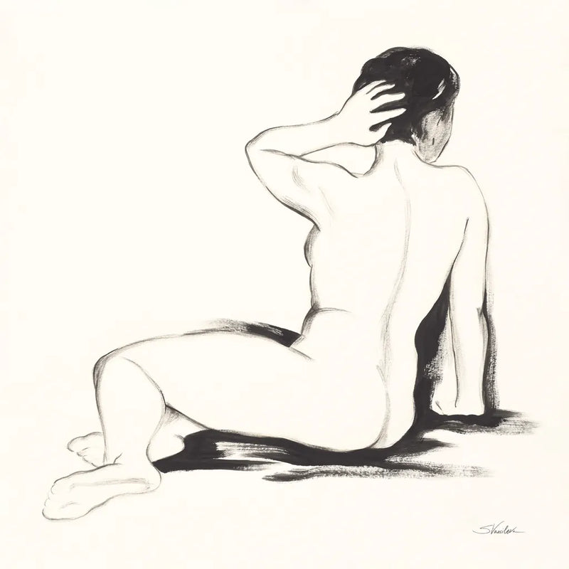 Nude IV by Silvia Vassileva. SKU 86869a. Archival Giclee Fine art print for wall decor.