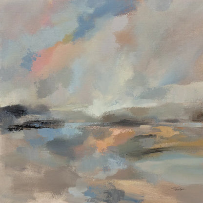 Oceanside Dusk by Silvia Vassileva. SKU 86937a. Archival Giclee Fine art print for wall decor.