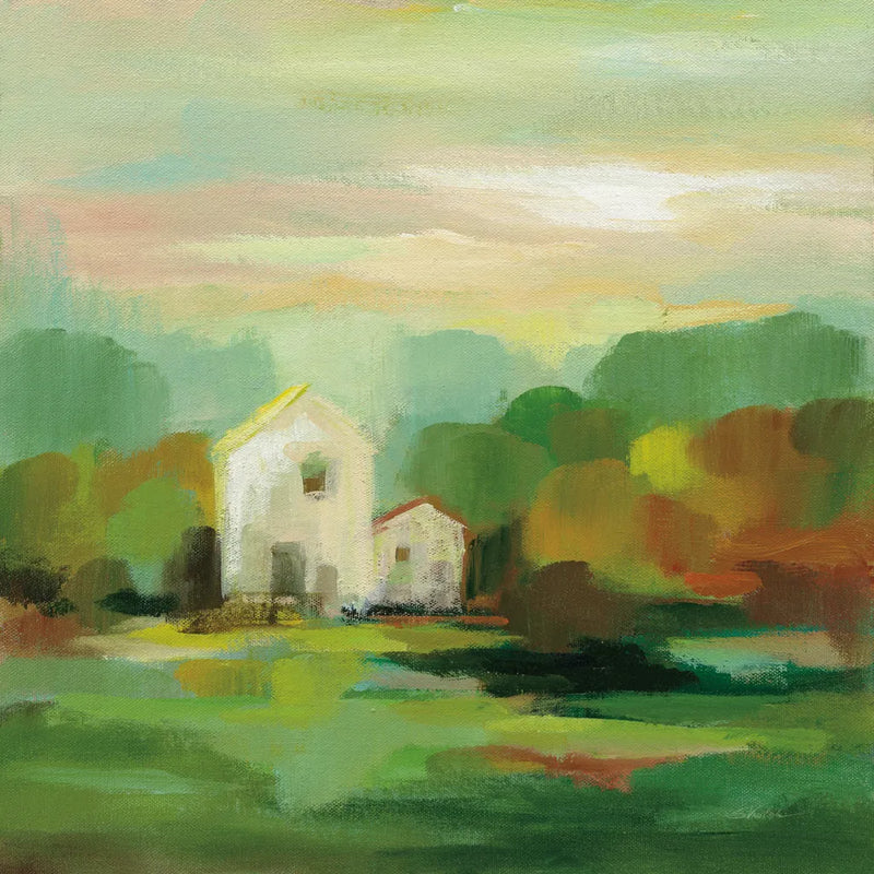 October Farm I v2 by Silvia Vassileva. SKU 36986a. Archival Giclee Fine art print for wall decor.