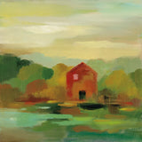 October Farm II v2 by Silvia Vassileva. SKU 36987a. Archival Giclee Fine art print for wall decor.