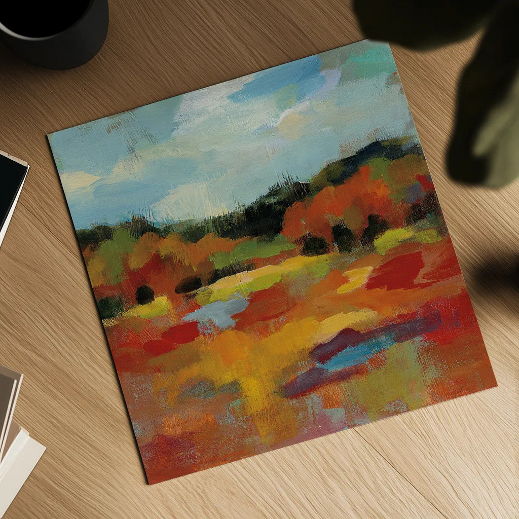 October Moment I by Silvia Vassileva. Shown as a detailed flat fine art print, highlighting archival giclee quality. Available as an archival giclee rolled canvas, fine art paper, or poster print. SKU 29741a.