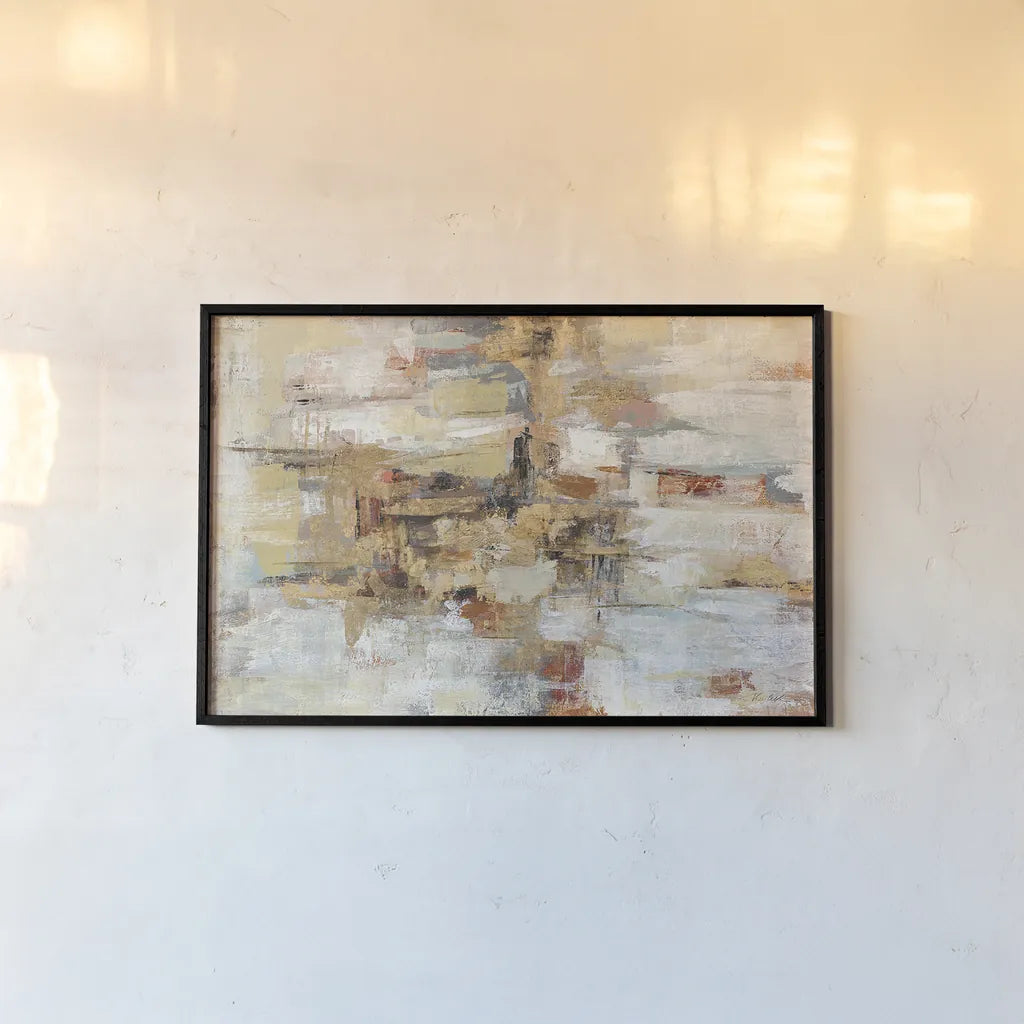 Old Bridge Reminiscence by Silvia Vassileva. shown as a paper print in a black flame. Available as a archival giclee rolled canvas, fine art paper, or poster print. SKU 22458i.