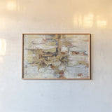 Old Bridge Reminiscence by Silvia Vassileva. shown as a paper print in a natural frame. Available as a archival giclee rolled canvas, fine art paper, or poster print. SKU 22458i.
