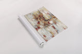 Old Bridge Reminiscence Red by Silvia Vassileva. shown as a rolled paper print. Available as archival giclee rolled canvas, fine art paper, or poster print. SKU 55991i.