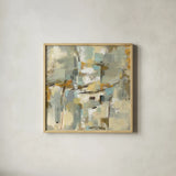 Old Port by Silvia Vassileva. Shown in a natural wood glass frame for a timeless modern aesthetic. Available as an archival giclee rolled canvas, fine art paper, or poster print. SKU 54373a.