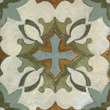 Old World Tile IX by Silvia Vassileva. SKU 58100a. Archival Giclee Fine art print for wall decor.