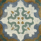 Old World Tile VI by Silvia Vassileva. SKU 58097a. Archival Giclee Fine art print for wall decor.