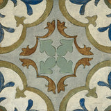 Old World Tile VIII by Silvia Vassileva. SKU 58099a. Archival Giclee Fine art print for wall decor.