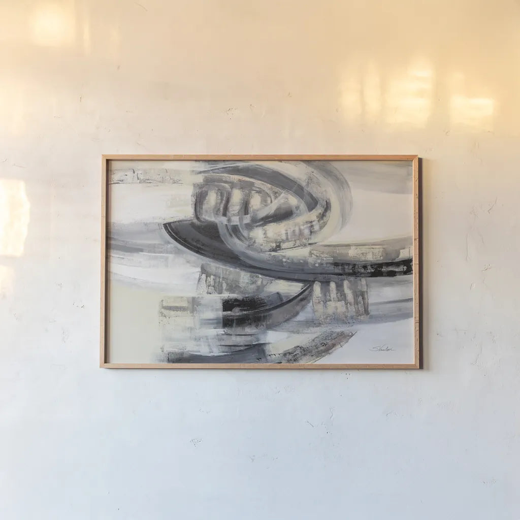 On the Road by Silvia Vassileva. shown as a paper print in a natural frame. Available as a archival giclee rolled canvas, fine art paper, or poster print. SKU 80855i.