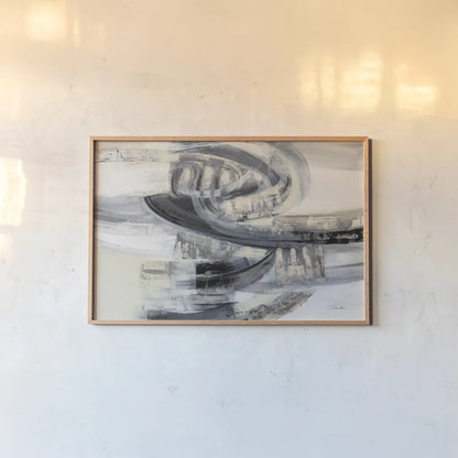 On the Road by Silvia Vassileva. shown as a paper print in a natural frame. Available as a archival giclee rolled canvas, fine art paper, or poster print. SKU 80855i.