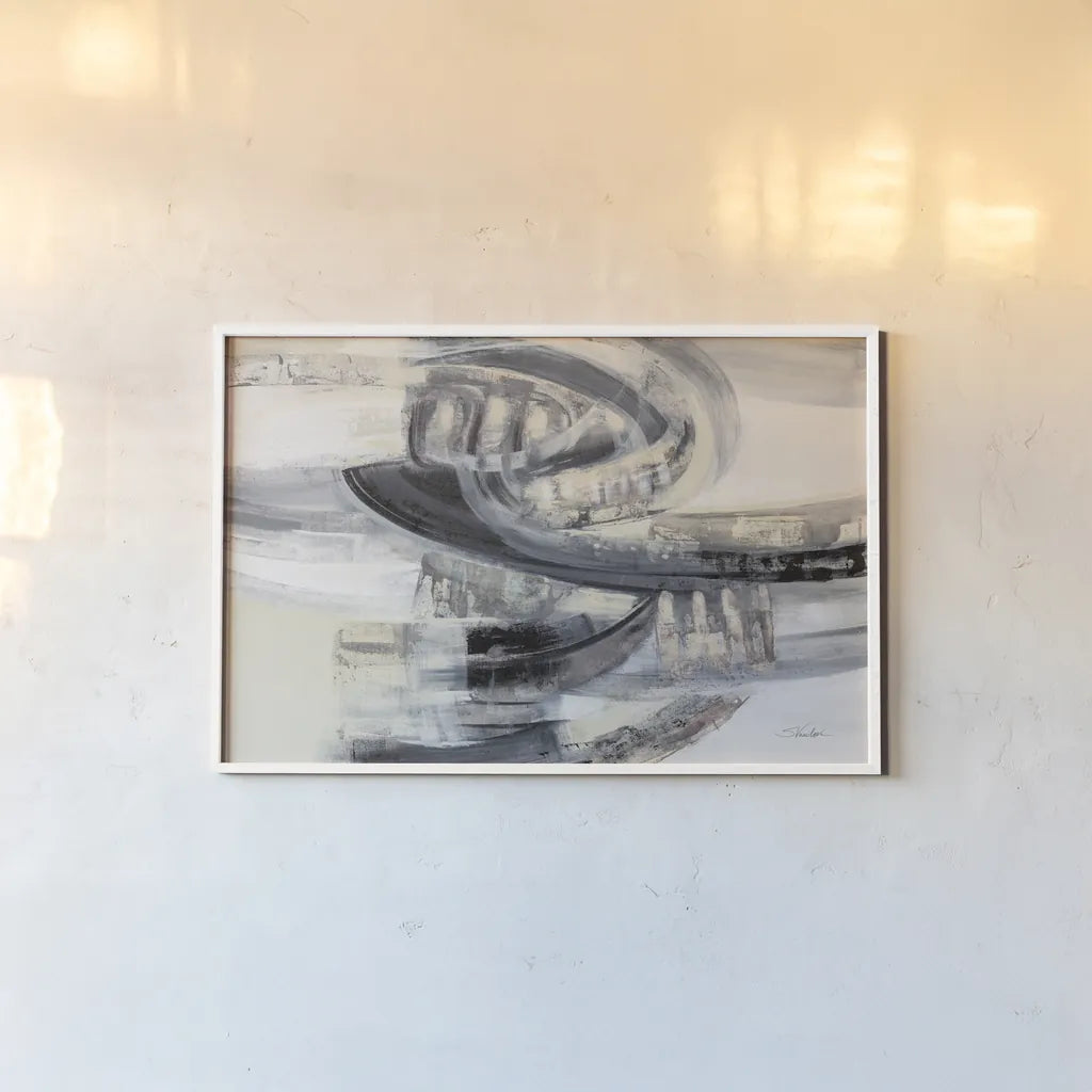 On the Road by Silvia Vassileva. shown as a paper print in a white frame. Available as a archival giclee rolled canvas, fine art paper, or poster print. SKU 80855i.