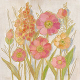 Opalescent Floral I by Silvia Vassileva. SKU 67012a. Archival Giclee Fine art print for wall decor.