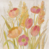 Opalescent Floral II by Silvia Vassileva. SKU 67013a. Archival Giclee Fine art print for wall decor.
